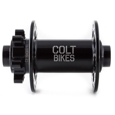 Фото Втулка велосипедная Colt Bikes, передняя, 32h, чёрный, C-F30B15