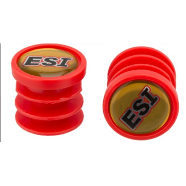 Фото Заглушки руля ESI Logo пластик, красный, BP1RD