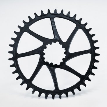 Фото Звезда передняя для велосипеда, Garbaruk SRAM GXP MTB BOOST 4820040121215,  40T, цвет черный.