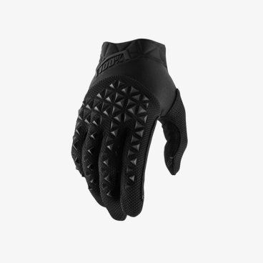 Велоперчатки подростковые 100% Airmatic Youth Glove Black/Charcoal, 2018, 10012-057-04