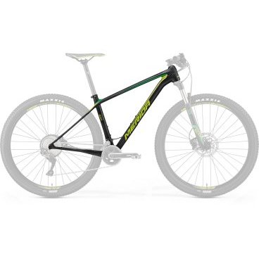 Фото Рама велосипедная Merida Big.Nine 4000-FRM 2017, размер M 17", цвет зеленый, 6110668055