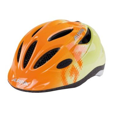 Велошлем детский Alpina Gamma 2.0, оранжево-желтый, 2018