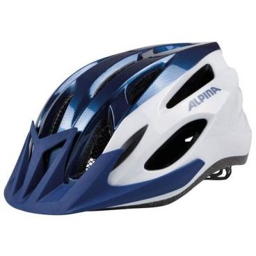 Велошлем Alpina MTB 17, сине-белый, 2018, 9719_80
