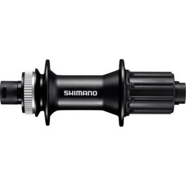 Втулка велосипедная Shimano MT400, задняя, под кассету, 32 отверстия, 8-11 скоростей, чёрный, EFHMT400B