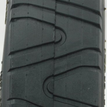 Велопокрышка HORST, для детских колясок, 280х65 (65х203), слик, черная, 00-011019