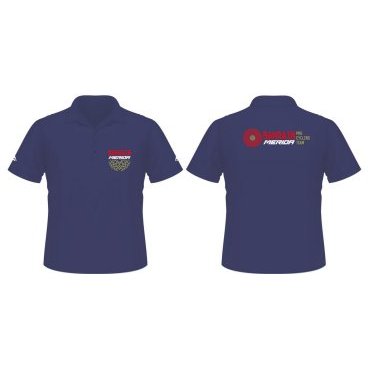 Фото Велофутболка Merida Polo Shirt, Team edition, короткий рукав, Blue, 2287008247