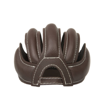 Велокепка-шлем VENTURA РЕТРО, искусственная кожа, размер 58-61 см, коричневая, 731903