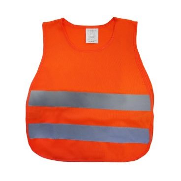 Фото Светоотражающий защитный жилет детский, 450*400, оранжевый, TS-C-04 orange