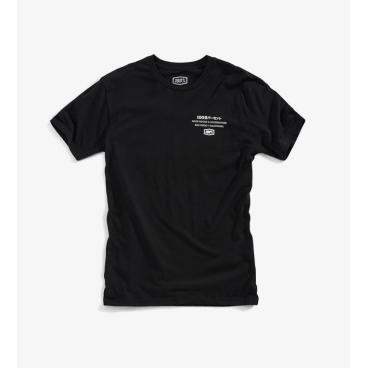 Велофутболка 100% Dellinger Tee-Shirt Black, 32090-001-12