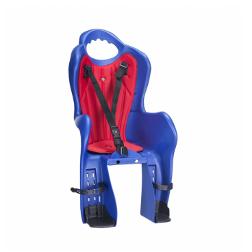Фото Детское велокресло HTP ELIBAS P, на багажник, синее, до 22 кг, 92070844