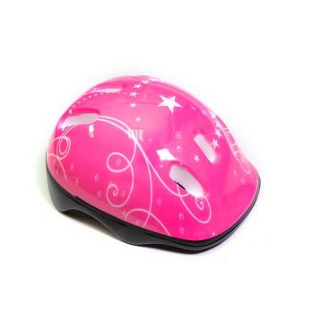 Шлем вело детский, розовый, размер S (52-54 см), HT-D004 PINK - S