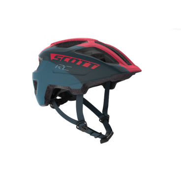 Фото Шлем велосипедный SCOTT Spunto Junior dark blue/pink RC onesize, 50-56 см, 2019, 270112-6162