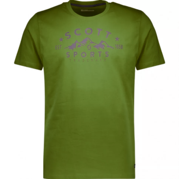 Велофутболка SCOTT 50 Casual, короткий рукав, dark ivy green(темно зеленый), 2019, 266219-5808