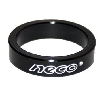 Фото Кольцо проставочное NECO AS3605, алюминий, 1-1\8", 5мм, black, NECO AS3605,5мм,black