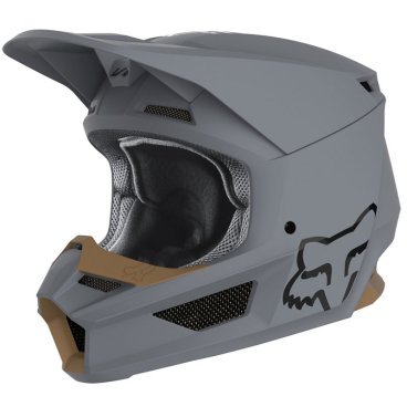 Фото Велошлем Fox V1 Matte Helmet, Stone, 2020, 25475-224