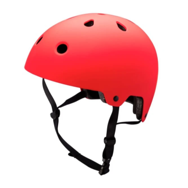 Шлем велосипедный KALI MAHA BMX/FREESTYLE,10 отверстий, Red, 02-30218117