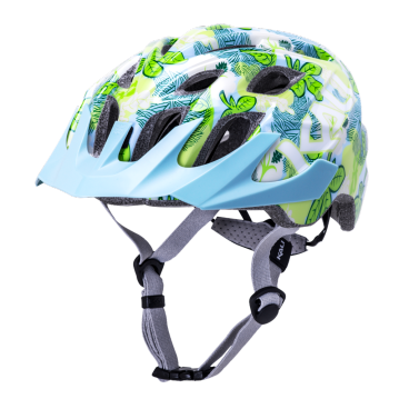 Шлем велосипедный подростковый KALI CHAKRA YOUTH, KIDS, CF, 21 отверстие, Flora Blu, 02-20920122