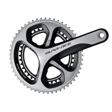 Фото Система шатунов велосипедная Shimano Dura-Ace, 165mm, 53x39Т, 11 скоростей, KFCR9100CX04