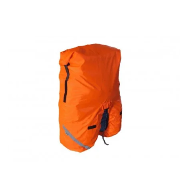 Чехол-накидка TRIX на велорюкзак (сумку-штаны), водонепроницаемый, 30-50 л, оранжевый, нв050.050.4.1