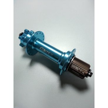 Фото Велосипедная втулка для фэтбайка Bitex, задняя, под кассету, голубой, FB-MTR-M10-197LBlue_ShAL