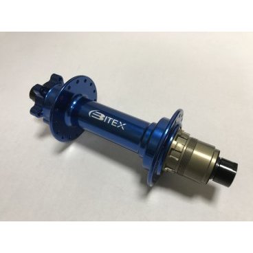 Велосипедная втулка для фэтбайка Bitex, задняя, под кассету, синий, FB-MTR12-190Blue