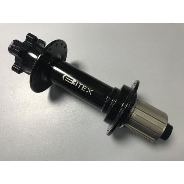 Велосипедная втулка для фэтбайка Bitex, задняя, под кассету, чёрный, FB-MTR12-190BK_ShimST