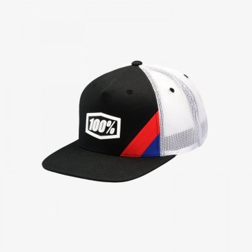 Бейсболка 100% Corpo Black&White Classic Snapback Hat, 20015-001-01