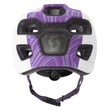 Шлем велосипедный подростковый Scott Spunto Junior (CE), бело-фиолетовый 2020, 275232-2320
