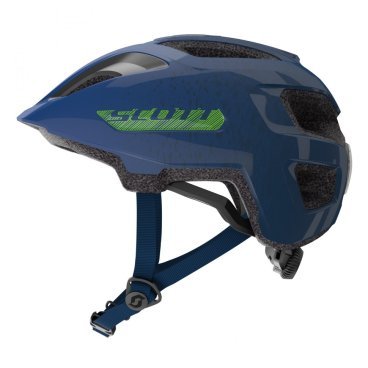 Шлем велосипедный подростковый Scott Spunto Junior (CE), синий 2020, 275232-6447