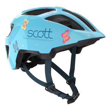 Фото Шлем велосипедный детский Scott Spunto Kid (CE), синий 2020