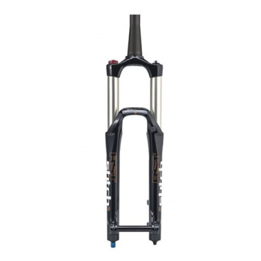 Вилка велосипедная амортизационная RST STITCH, для велосипедов 26”, гидравлическая, ход 160мм, черный, STITCH 26-160