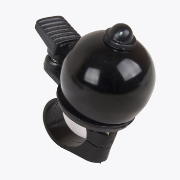 Звонок велосипедный FORWARD D36, алюминий, форма полусфера, черный, 2014000001668