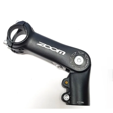 Фото Вынос руля велосипедный ZOOM TDS-C269-8, алюминий, регулируемый, 31,8 мм, 90 мм, блистер, черный, RSMTDSC26902