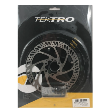 Фото Ротор велосипедный TEKTRO TR160-24, 160 мм, крепление 6 - винтовое, 1BF000000146