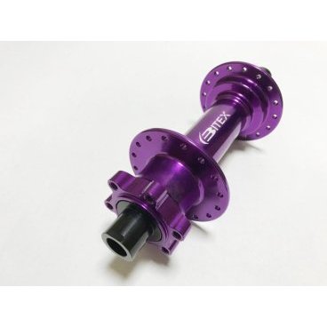 Втулка велосипедная Bitex, для фэтбайка, задняя, под кассету, фиолетовый, FB-MTR12-197Purple_ShimMS