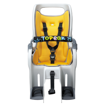 Детское велокресло TOPEAK BABYSEAT II & BABYSEAT II RACK (NON-DISC), с багажником, для 26"/27.5" (650B)/700c, TCS2204