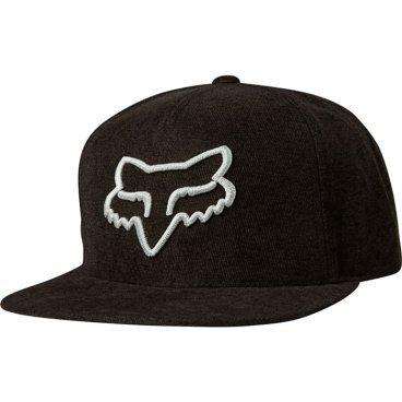 Бейсболка велосипедная FOX Instill Snapback Hat, Black/Grey, 21999-014-OS