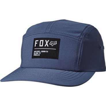 Бейсболка велосипедная FOX Non Stop 5 Panel Hat, Blue Steel, 25202-305-OS