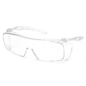 Очки велосипедные PYRAMEX Cappture, защитные, на очки с диоптриями, с прозрачными линзами, S9910ST