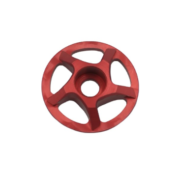 Крышка рулевой колонки Garbaruk, 1-1/8", красный, 4824000000022
