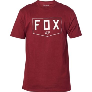 Футболка Fox Shield SS Premium Tee, Cranberry, 24429-527
