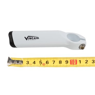 Рога для велосипеда Vinca с логотипом (пара) материал – алюминий, белые VBE 3