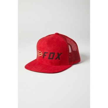 Бейсболка велосипедная Fox Apex Snapback Hat, RED/BLACK, 26047-055-OS