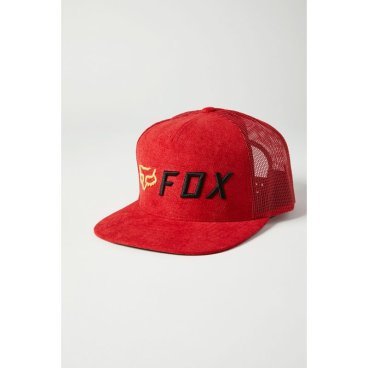 Бейсболка велосипедная FOX Apex Snapback Hat, Chili, 26047-555-OS