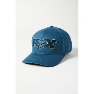 Фото Бейсболка велосипедная Fox Ellipsoid Flexfit Hat, DARK INDIGO, 2021, 24421-203-L/XL