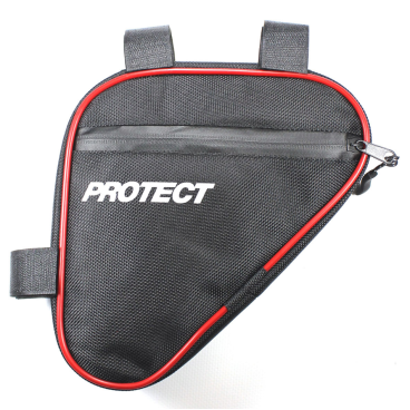 Фото Велосумка PROTECT, под раму, 19,5х20х5 см, нейлон 1680D, черный, NOP55548