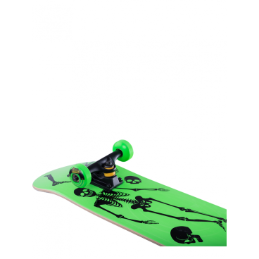 Скейтборд RIDEX Bones 31.6″X8″, дерево, ABEC-5 Carbon, зеленый, SX18571