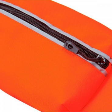Сумка велосипедная  POWERUP Orange, на пояс, объёмная, оранжевый, PUPBAGO
