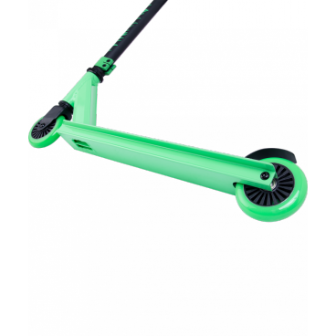 Самокат трюковый XAOS Ivy Green, 100 мм, детский, двухколесный, черный/зеленый, 2021, SX18547