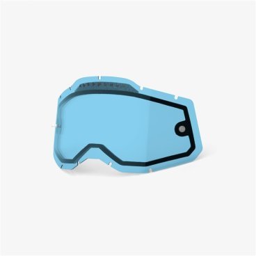 Фото Линза 100% RC2/AC2/ST2 Replacement Lens, Vented, Dual Pane, Blue, 51008-607-01